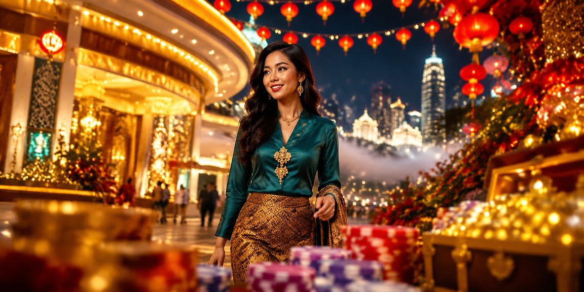 Suasana pertaruhan dan hiburan dalam talian 47620 di kawasan pelancongan Genting Highlands Malaysia