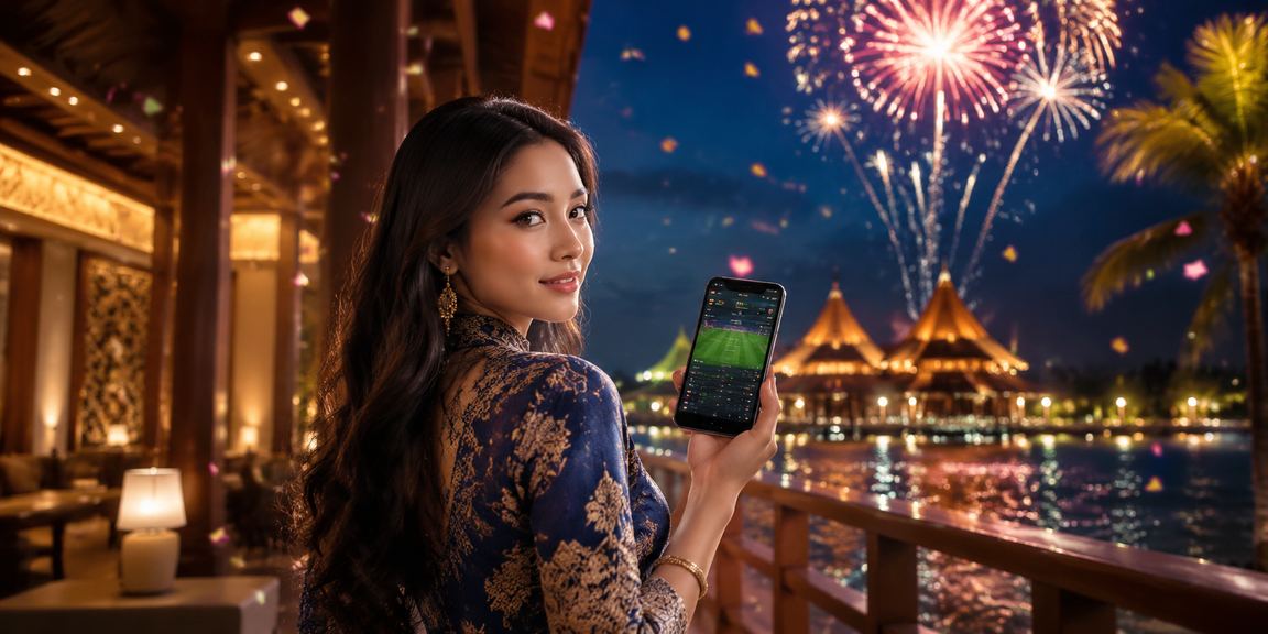 Paparan aplikasi pertaruhan mudah alih 47620 di telefon pintar pengguna di Sarawak